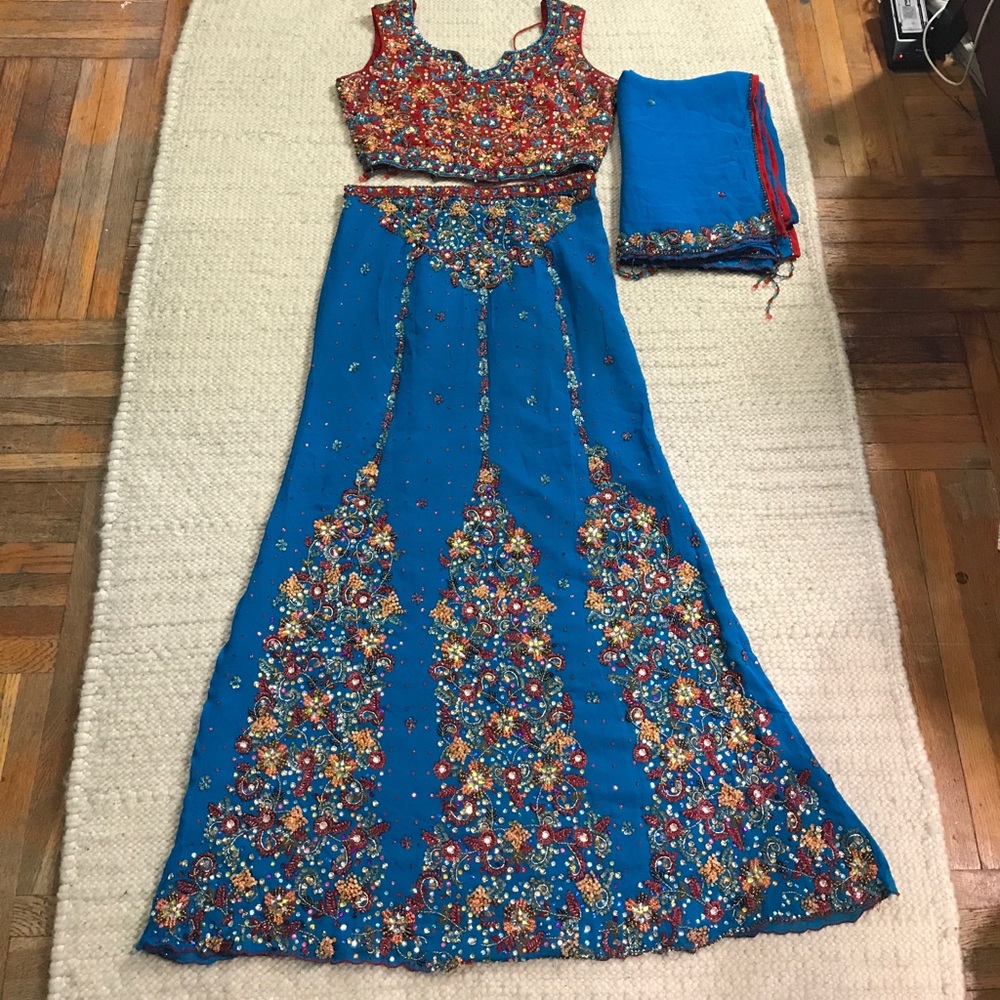 Lehenga Choli Dupatta Set